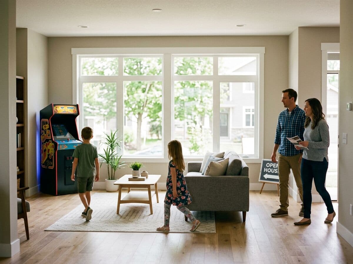 Arcade games for realtor open houses — open house foot traffic