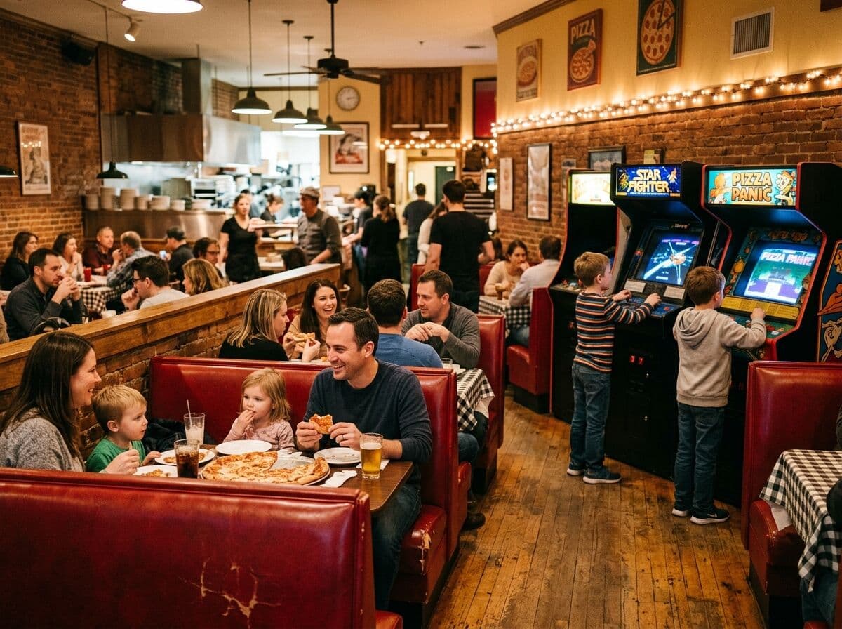 Arcade games for restaurants — games in the dining room