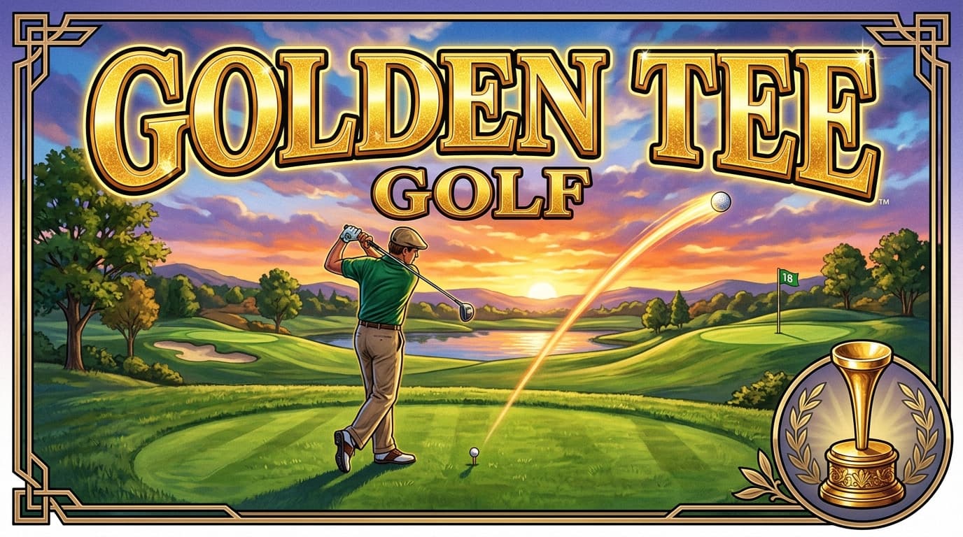 Golden Tee arcade marquee