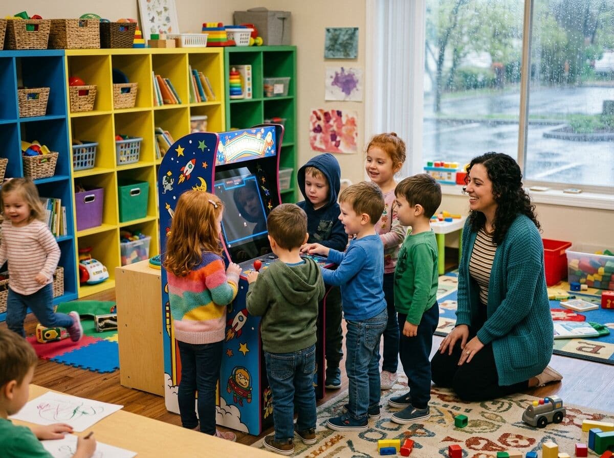 Arcade games for daycares — rainy-day playtime
